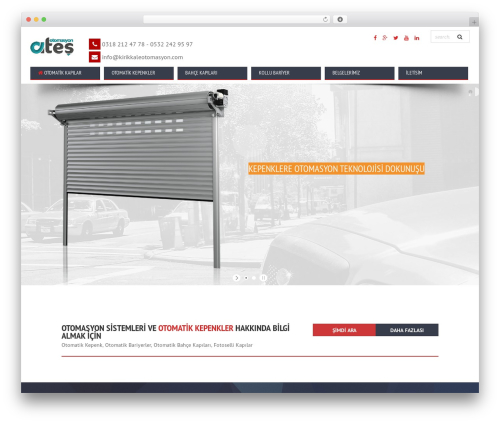Theme WordPress Biss Theme - kirikkaleotomasyon.com