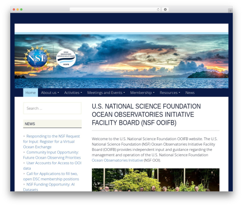 WordPress theme Geiseric - ooifb.org