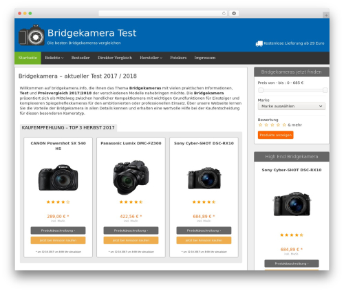 Affiliate-Theme WP theme - bridgekamera.info