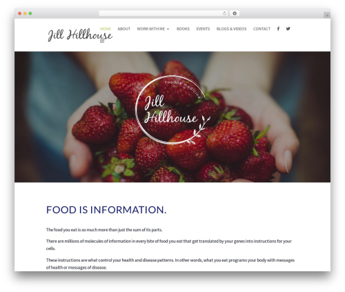 Divi WordPress theme - jillhillhouse.com