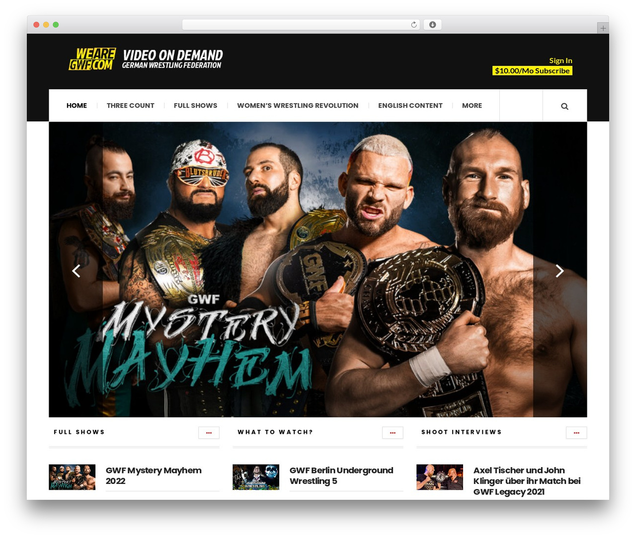 JustWrite WordPress theme - wearegwf.com