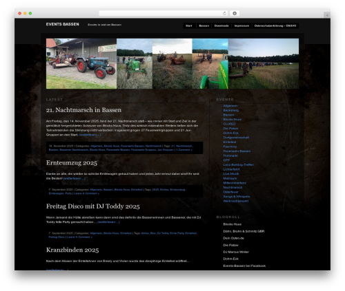 Modularity Lite WordPress theme - events-bassen.de