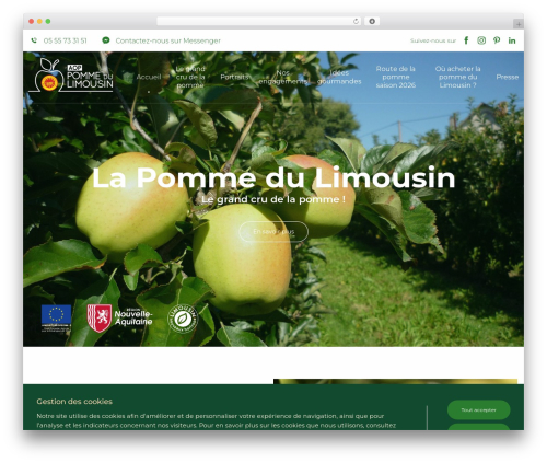 Pit rgpd WordPress plugin - pomme-limousin.org