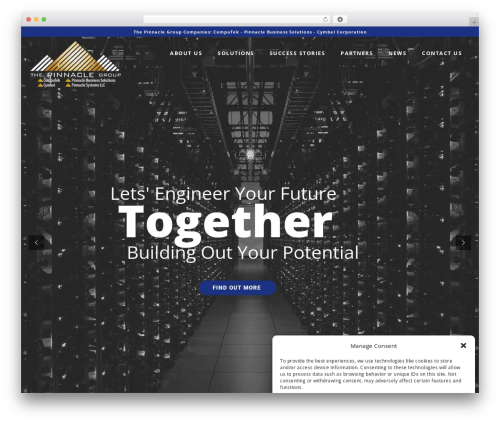 Theme WordPress Quantum WP - thepinnaclegroup.com