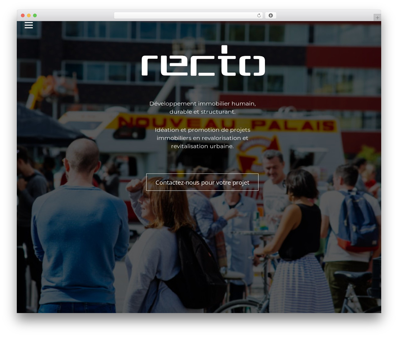 Themify Simple theme WordPress - recto.ca