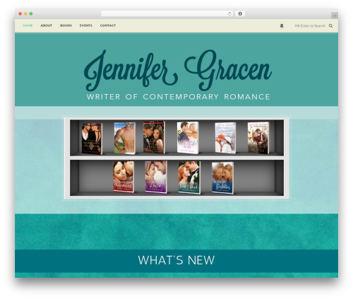 WordPress theme Ailsa - jennifergracen.com
