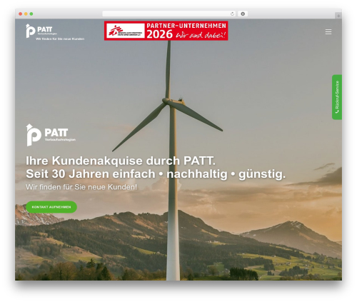 WordPress theme Engage - patt.net