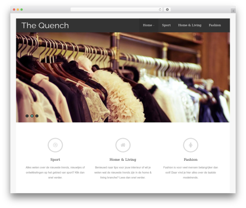 Asteria Lite fashion WordPress theme - thequench.nl