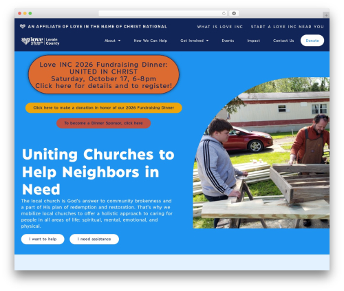 Hello Elementor WordPress theme - loveinclorainco.org