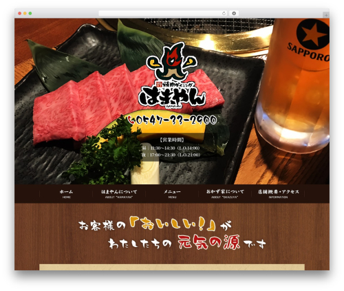 Themify Basic WordPress theme - hamanoseinikuten.com