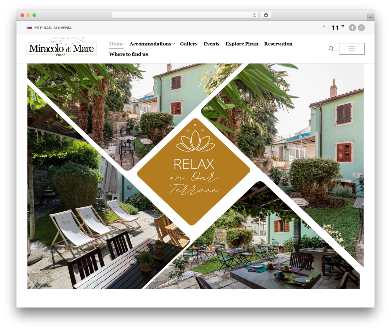 WordPress website theme Customify - miracolodimare.si WordPress website theme Customify - miracolodimare.si