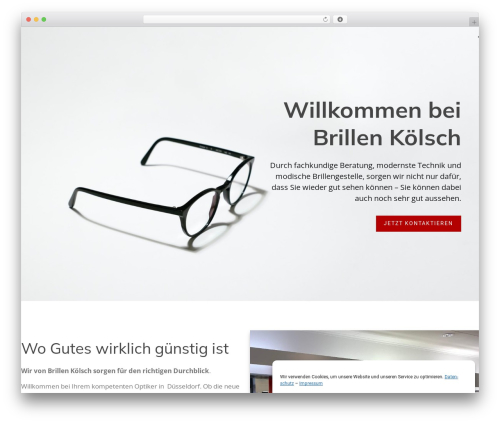 Constructor WordPress website theme - brillenkoelsch.de