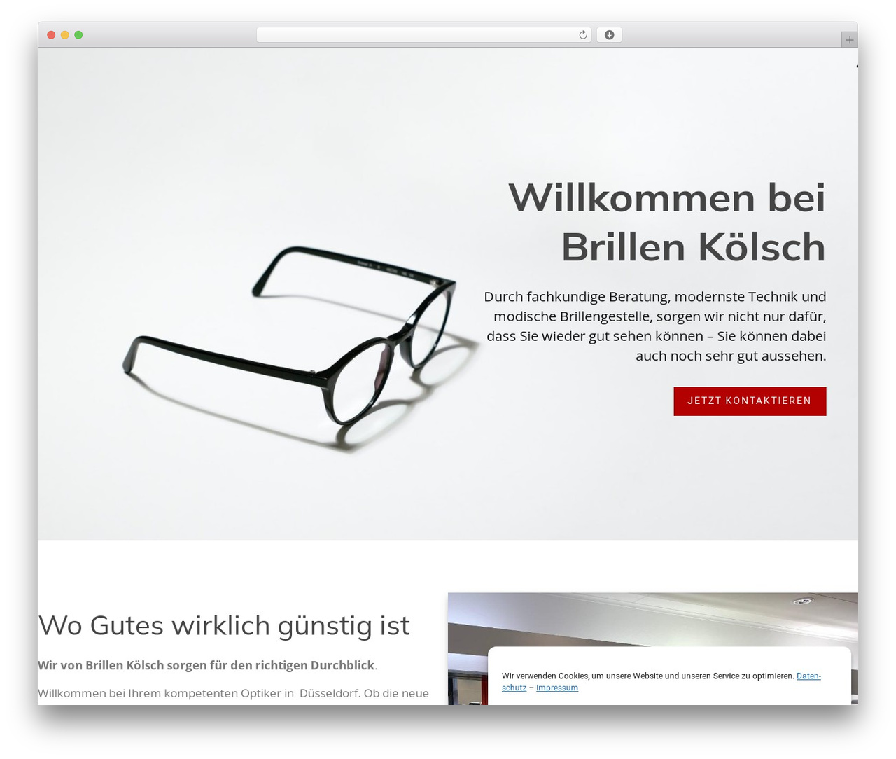 Constructor WordPress website theme - brillenkoelsch.de