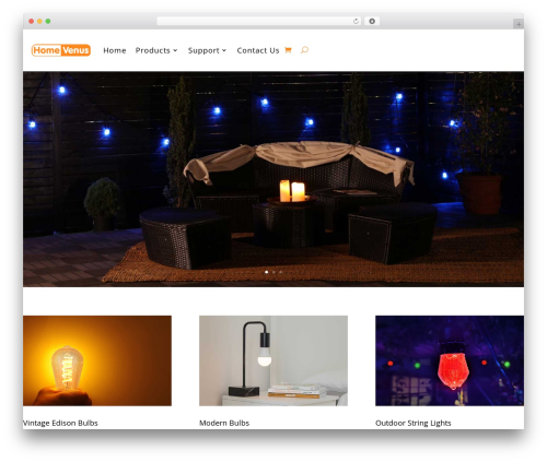 Divi premium WordPress theme - homevenus.com