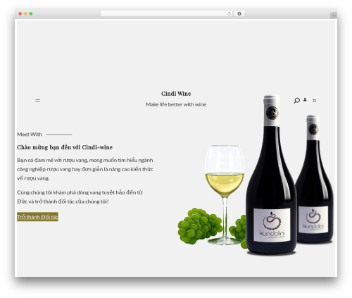 Drinkify WordPress theme - cindi-wine.com