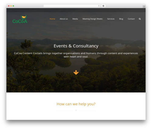 Impreza top WordPress theme - cocoa.network