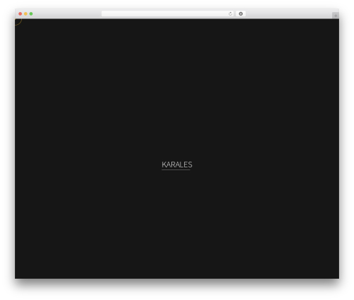 Reframe theme WordPress - karales.com