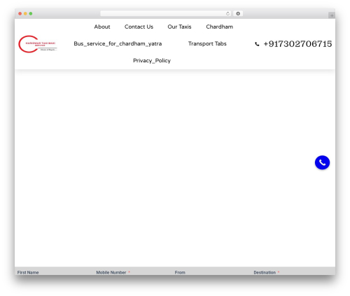 Ecab taxi booking manager WordPress plugin - haridwartaximaxi.com