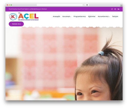 Best WordPress theme Knirpse - istanbulacelozelegitim.com