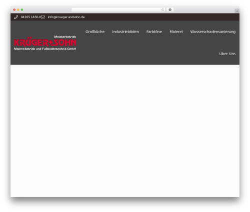 Hello Elementor theme WordPress - kruegerundsohn.de