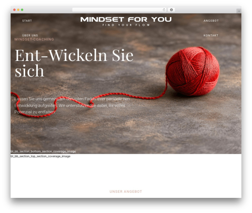 Lycka WP theme - mindsetforyou.ch