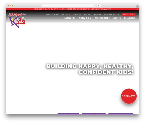 Makespace Theme WordPress theme - allaboutkids.cc