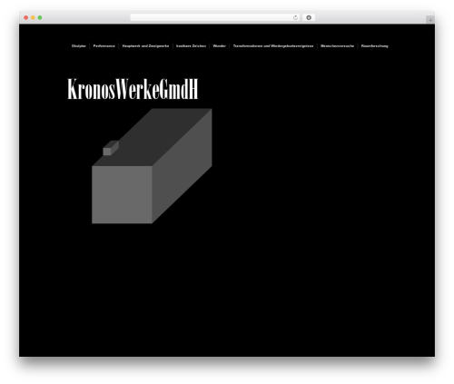 Modularity Lite WordPress theme - kronoswerke.de