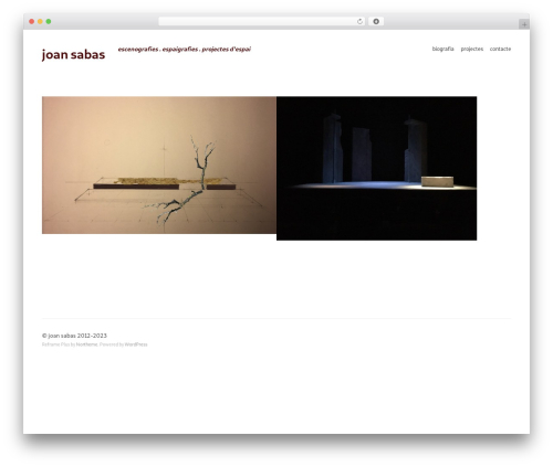 Reframe Plus WordPress theme - espaigrafia.cat