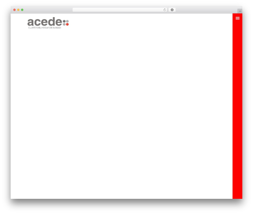 WordPress theme Bootstrap Basic - acede.es WordPress theme Bootstrap Basic - acede.es
