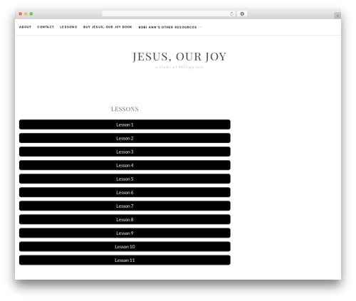 Hamlet Lite top WordPress theme - jesusourjoy.com Hamlet Lite top WordPress theme - jesusourjoy.com