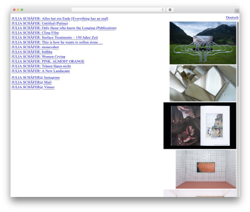 Empty WordPress plugin - julia-schaefer.com