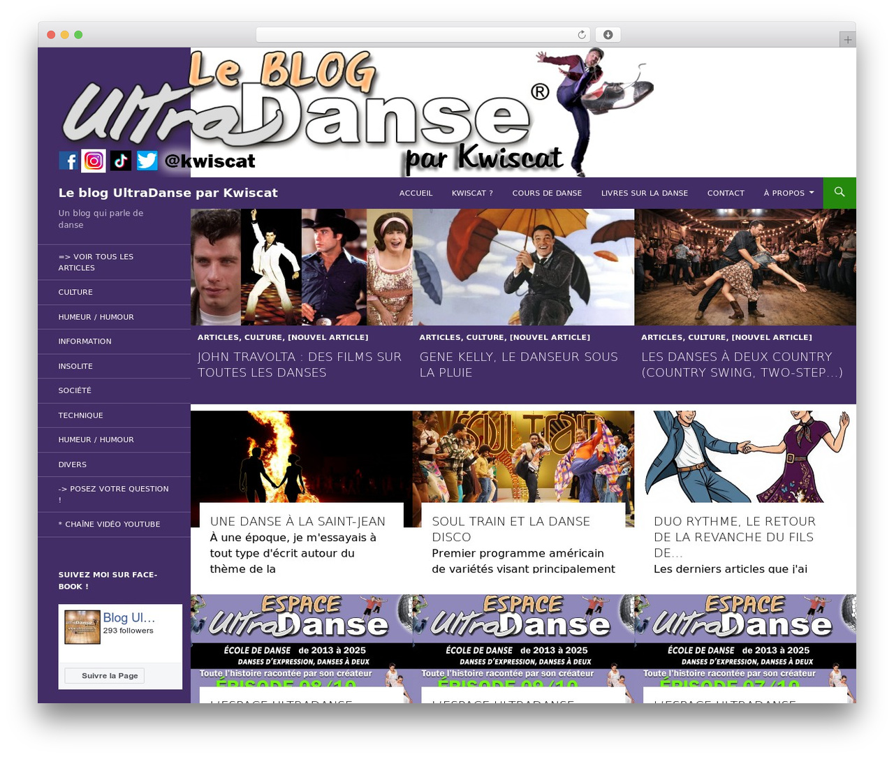 Sequel theme WordPress - ultradanse.com Sequel theme WordPress - ultradanse.com