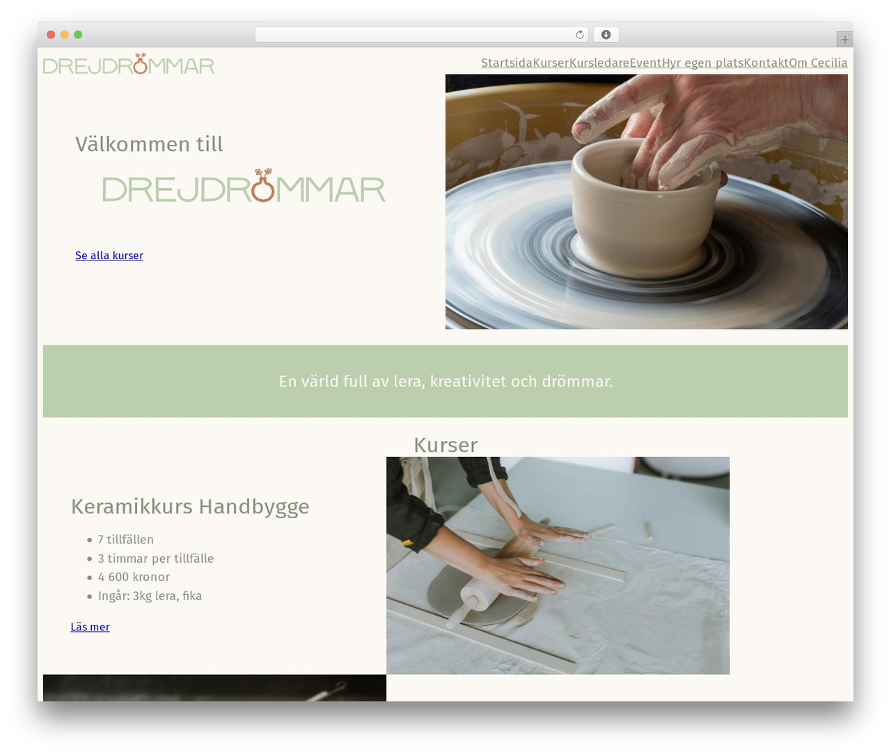 Theme WordPress Blockbase - drejdrommar.se