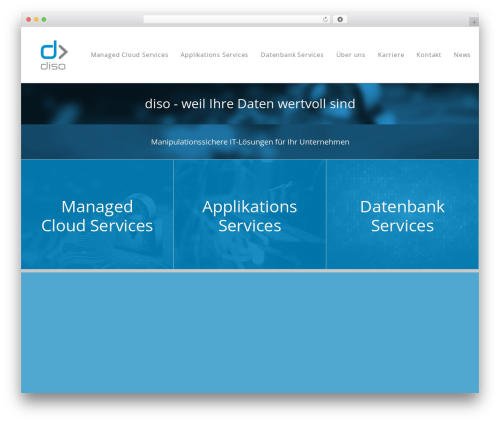 Uncode js_composer WordPress plugin - diso.ch