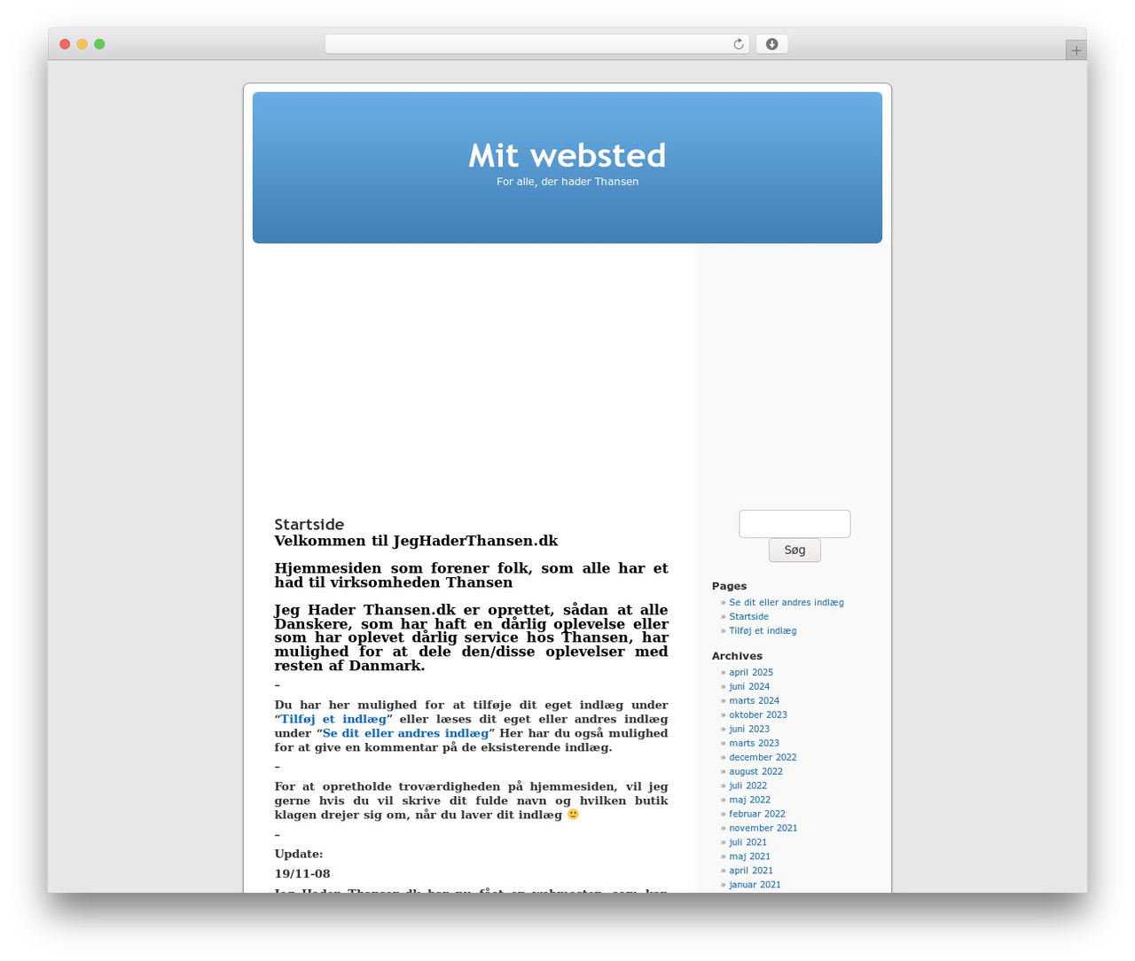 Theme WordPress Default - jeghaderthansen.dk