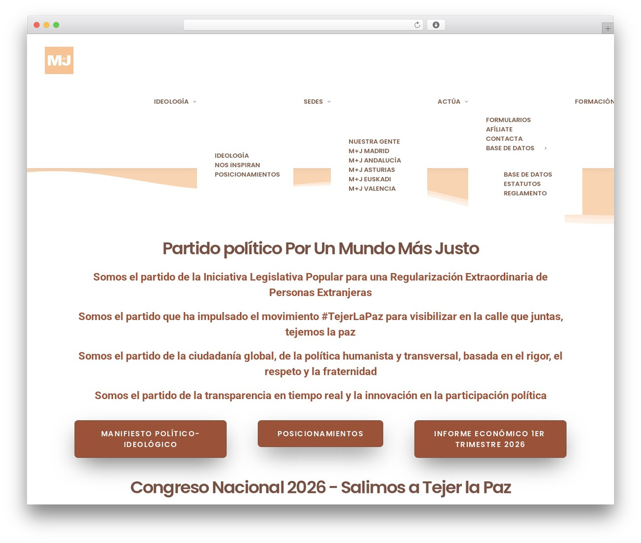 Uncode WordPress page theme - porunmundomasjusto.es Uncode WordPress page theme - porunmundomasjusto.es