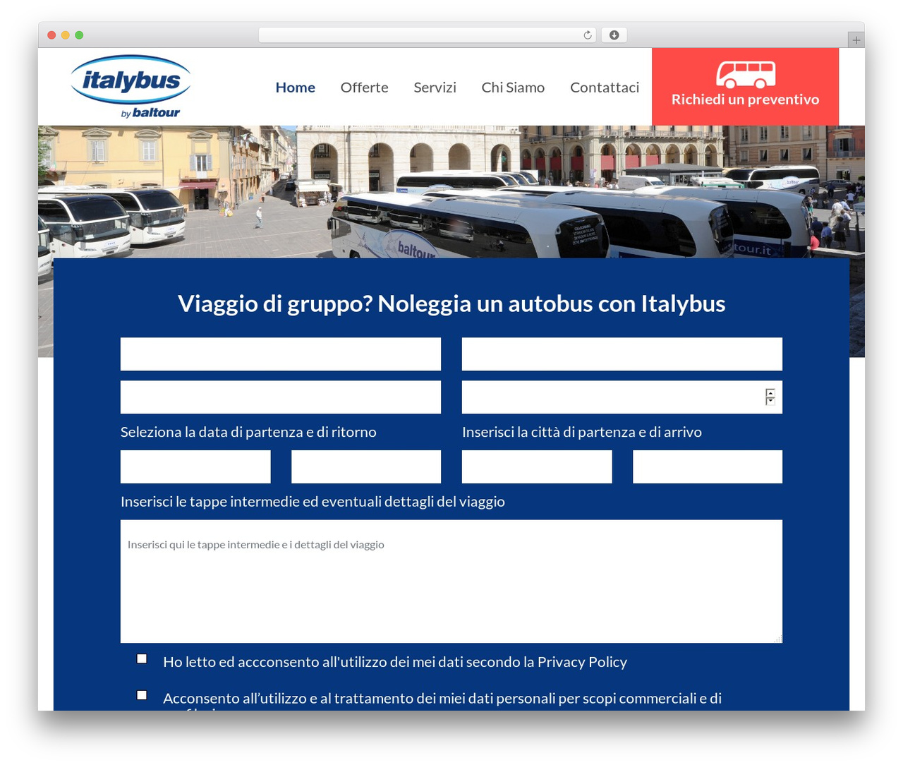 UnderStrap WordPress theme - italybus.it