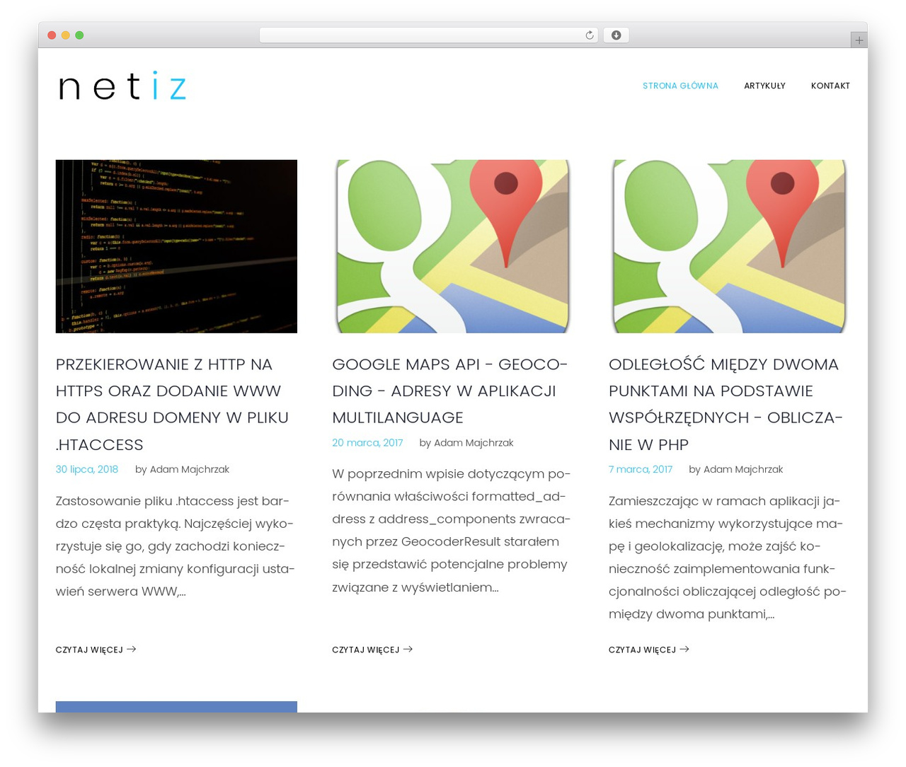 Webbox WordPress theme - netiz.pl