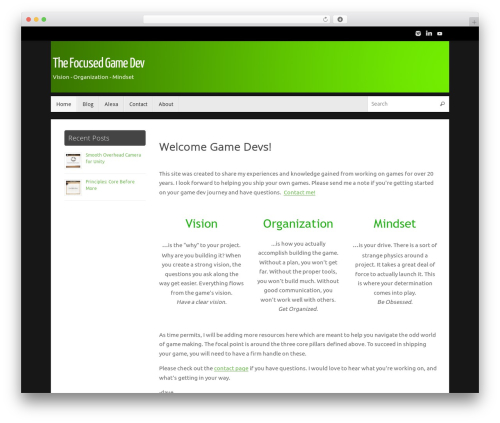 Recent Posts Widget Extended (recent-posts-widget-extended) free WordPress plugin - thefocusedgamedev.com Recent Posts Widget Extended (recent-posts-widget-extended) free WordPress plugin - thefocusedgamedev.com