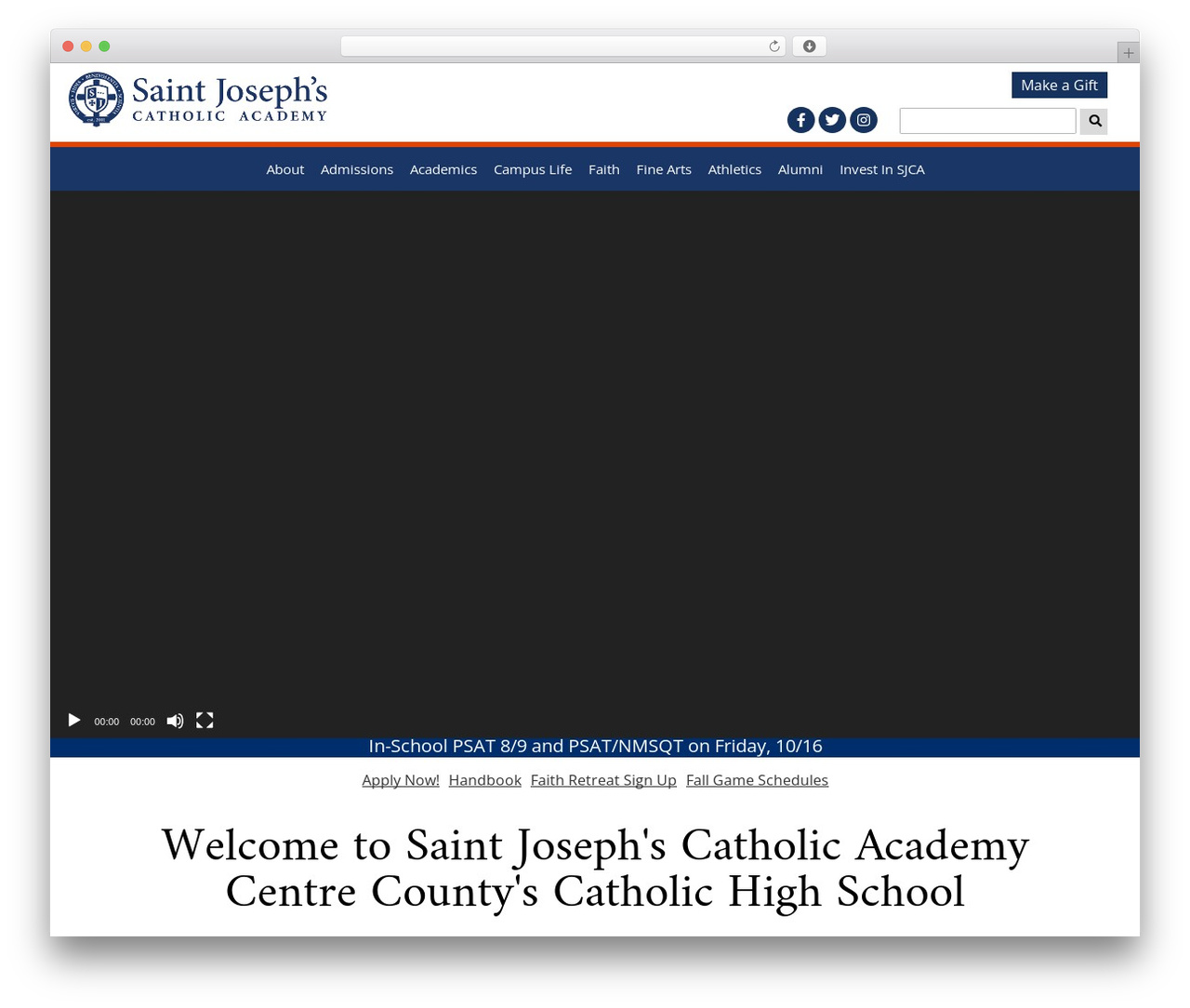 Best WordPress theme Developer Theme - stjoeacad.org