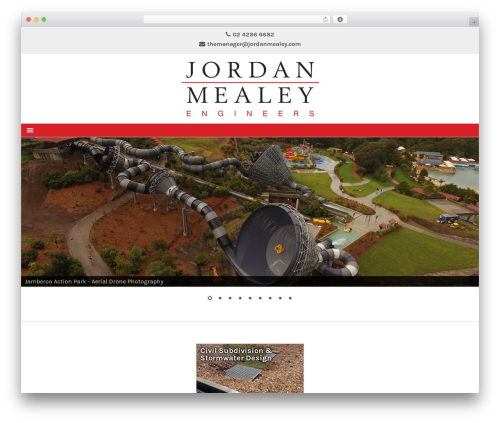Theme WordPress Toolset Starter - jordanmealey.com