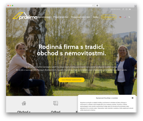 Real estate manager pro WordPress plugin - proximareality.cz
