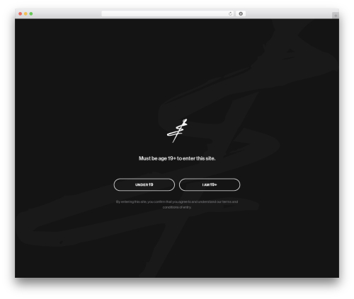 Theme WordPress sativa - smokeandsativa.com