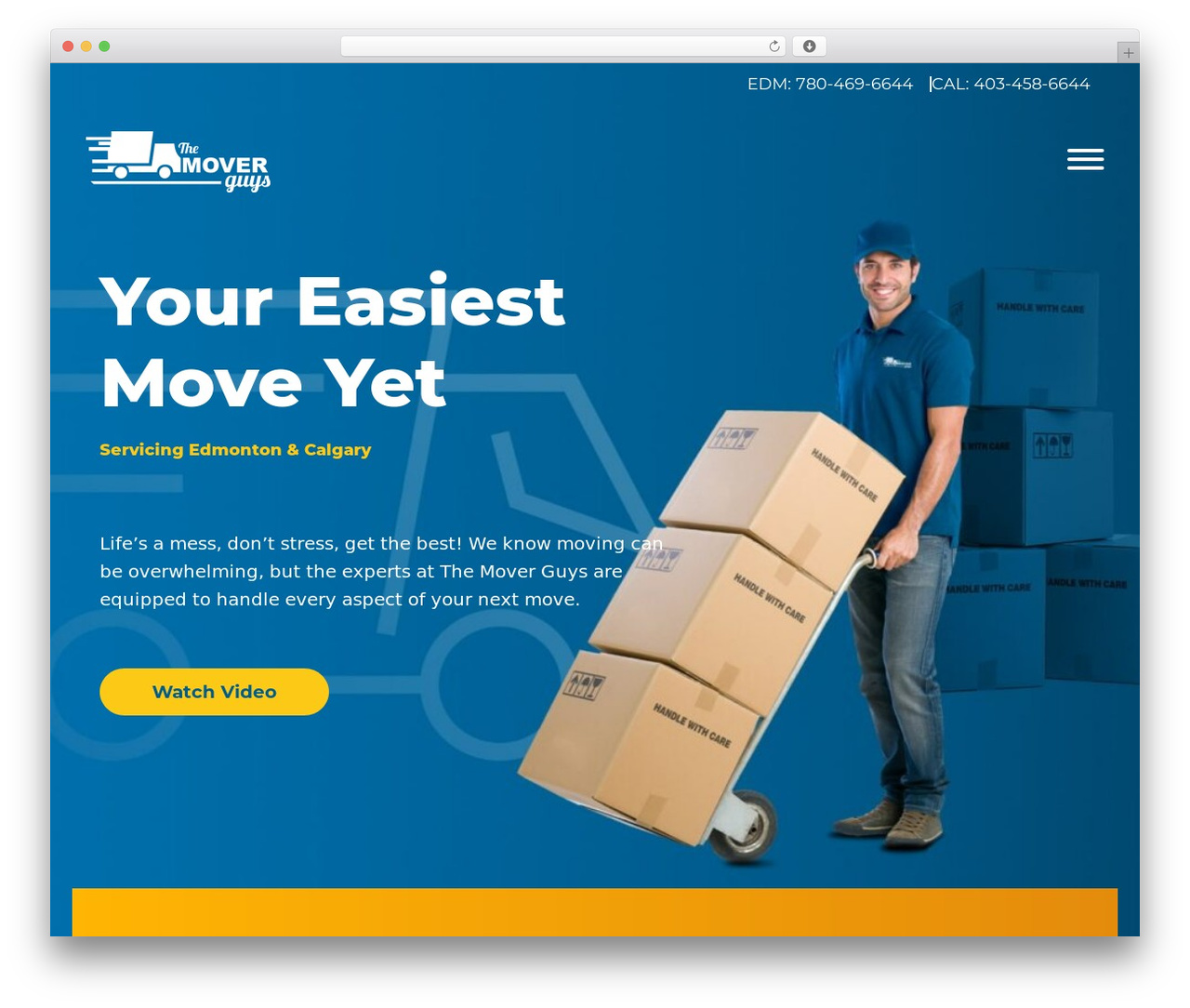 Theme WordPress Web3 - moverguys.com