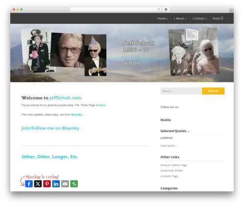Bluesky feed for wordpress main WordPress plugin - jeffschult.com
