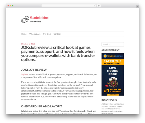 WordPress theme Elucidate - sudokkho.org