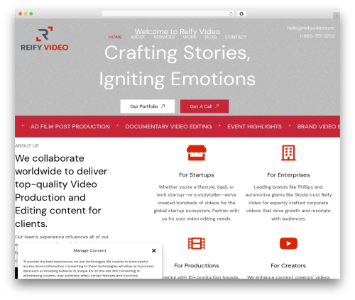 Haru frames WordPress plugin - reifyvideo.com