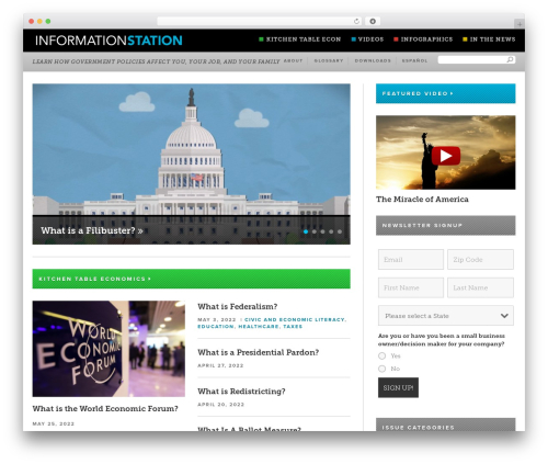 SlickQuiz (slickquiz) free WordPress plugin - informationstation.org