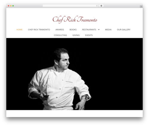 WordPress theme Pharmacy - tramontocuisine.com