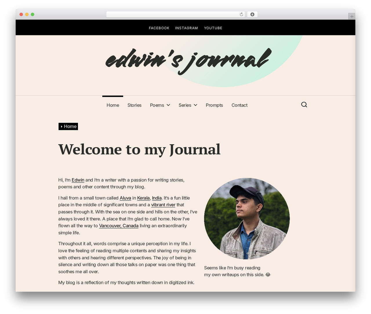 WP theme Always - edwinsjournal.com WP theme Always - edwinsjournal.com